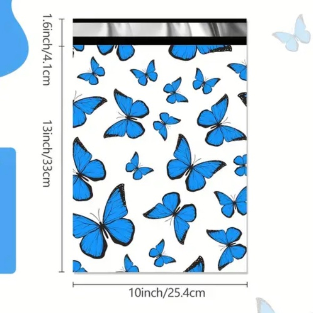 Butterfly 🦋 Poly Mailers 10x13 10 pcs